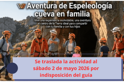 Aventura de Espeleología en familia